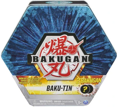 Spin Master Plechový box s exkluzivním Bakuganem s3 s doplňky 2 druhy