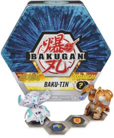Spin Master Plechový box s exkluzivním Bakuganem s3 s doplňky 2 druhy