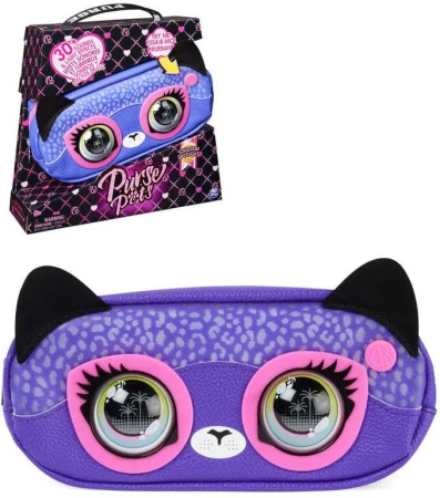 Spin Master Purse Pets interaktivní ledvinka Gepard na baterie Světlo Zvuk Spin Master Purse Pets interaktivní ledvinka Gepard na baterie Světlo Zvuk