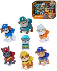 Spin Master Rubble a Crew figurky Tlapková Patrola set 7ks plast Spin Master Rubble a Crew figurky Tlapková Patrola set 7ks plast