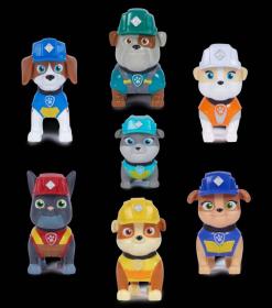 Spin Master Rubble a Crew figurky Tlapková Patrola set 7ks plast