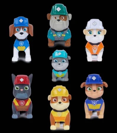 Spin Master Rubble a Crew figurky Tlapková Patrola set 7ks plast