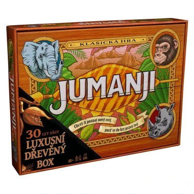 Spin Master DŘEVO Jumanji dřevěná edice (společenská hra)