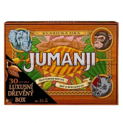 Spin Master DŘEVO Jumanji dřevěná edice (společenská hra)