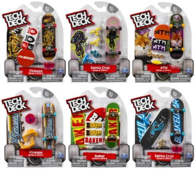 Spin Master Tech Deck Fingerboard prstový skateboard různé druhy