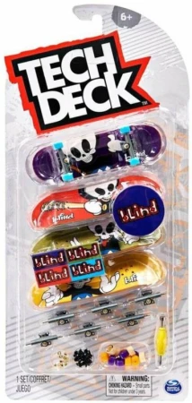 Spin Master Tech Deck Fingerboard prstový skateboard set 4ks s doplňky