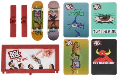 Spin Master Tech Deck Fingerboard set 2ks s překážkou 3 druhy