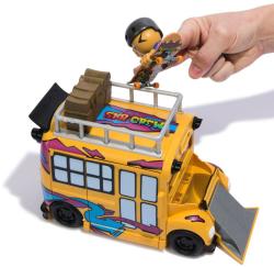 Spin Master Tech Deck SK8 Crew 2v1 autobus / skatepark set s figurkou