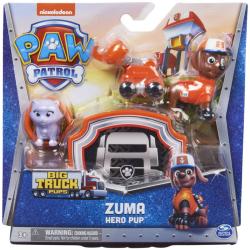 Spin Master Tlapková Patrola Big Truck Pups Zuma set 2 figurky s doplňky