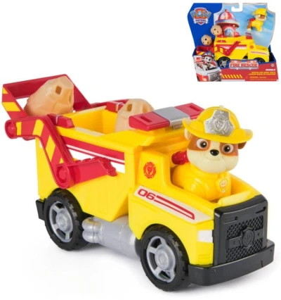 Spin Master Tlapková Patrola Fire Rescue set auto + postavička Rubble Spin Master Tlapková Patrola Fire Rescue set auto + postavička Rubble