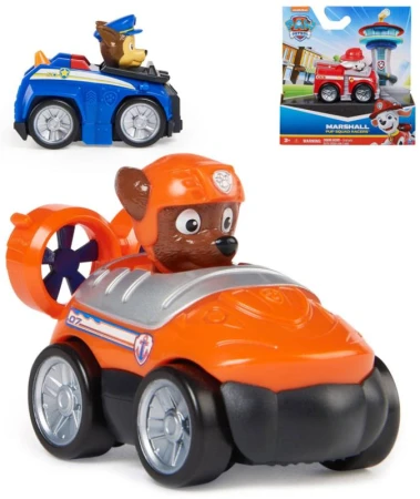 Spin Master Tlapková patrola mini autíčko s figurkou 6 druhů plast Spin Master Tlapková patrola mini autíčko s figurkou 6 druhů plast