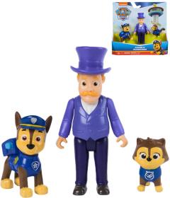 Spin Master Tlapková Patrola set 3 figurky Chase + Humdinger + kocour