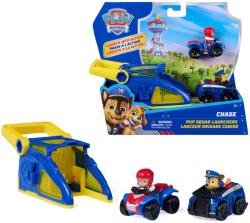 Spin Master Tlapková patrola set vystřelovací zařízení + 2 autíčka Chase