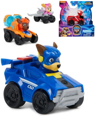 Spin Master Tlapková Patrola ve velkofilmu set mini autíčko s figurkou 6 druhů Spin Master Tlapková Patrola ve velkofilmu set mini autíčko s figurkou 6 druhů