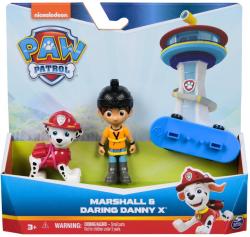 Spin Master Tlapková Patrola set 2 figurky Marshall + Danny X + skateboard