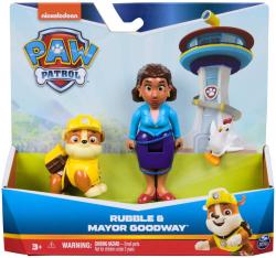 Spin Master Tlapková Patrola set 3 figurky Rubble + Goodway + slepice