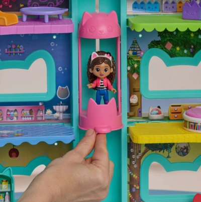 Spin Master Velký Dům Gabbys Dollhouse set s figurkou Gábi a doplňky