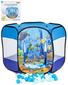 Stan podmořský svět 90x70x90cm baby herní set s míčky 100ks Stan podmořský svět 90x70x90cm baby herní set s míčky 100ks
