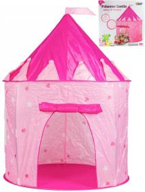 Stan princeznovský hrad 105x125x105cm růžový holčičí Stan princeznovský hrad 105x125x105cm růžový holčičí