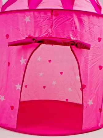 Stan princeznovský hrad 105x125x105cm ružový dievčenský