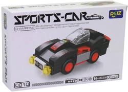(stavebnice) Auto sportovní volný chod 55-62 dílků 8 druhů