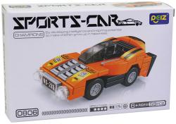 (stavebnice) Auto sportovní volný chod 55-62 dílků 8 druhů