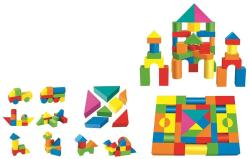 Stavebnice baby soft kostky barevné plastové set 41ks v krabici