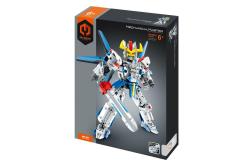 Stavebnice bojový robot plast 641 dílků