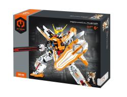 Stavebnice bojový robot plast 833 dílků