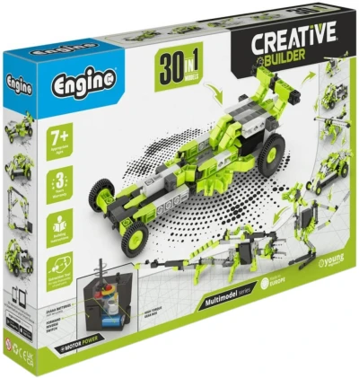 (stavebnice) Engino Creative Builder 30 modelů 120 dílků na baterie 30v1