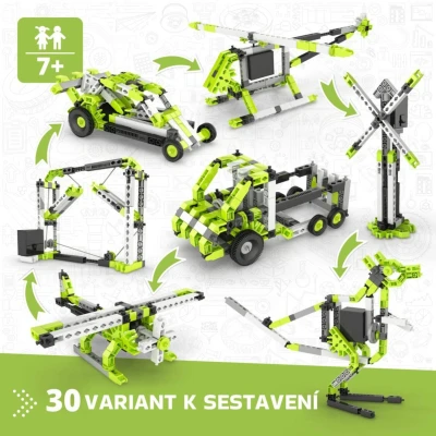 (stavebnice) Engino Creative Builder 30 modelů 120 dílků na baterie 30v1