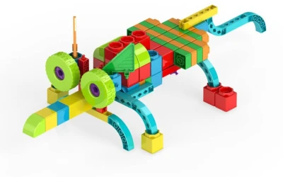 (stavebnice) Engino Qboidz Traktor 10 modelů 81 dílků skládačka 10v1