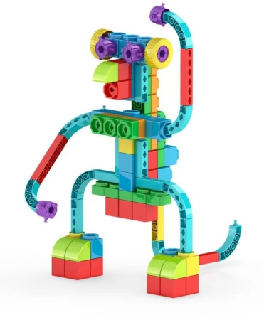 (stavebnice) Engino Qboidz Traktor 10 modelů 81 dílků skládačka 10v1