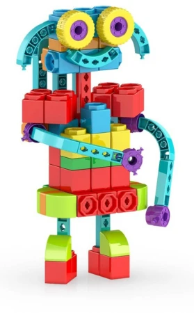 (stavebnice) Engino Qboidz Traktor 10 modelů 81 dílků skládačka 10v1