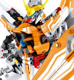 Stavebnice iM.MASTER Mechanický bojový robot 833 dílků plast