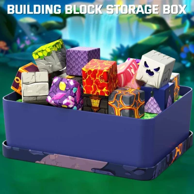 Stavebnice Magnet Cube Zone Tajemný hrad 48 dílků magnetická