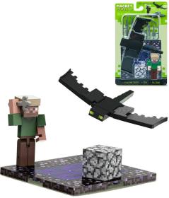 Stavebnice Magnet World 3D magnetická skádačka Lovec a drak