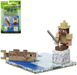 Stavebnice Magnet World 3D magnetická skádačka Rybář a rybka