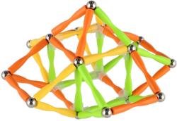 Stavebnice magnetická 148 dílků skládačka 3D plast/kov v krabici