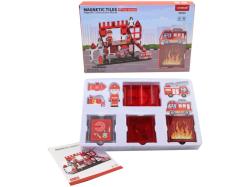 Stavebnice magnetická požárníci (hasiči)