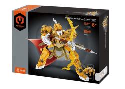 Stavebnice bojový robot 2V1 plast 344 dílků