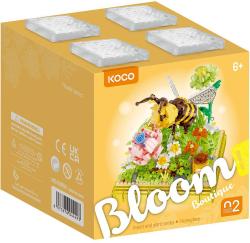 Stavebnice mini KOCO Včelka 688 dílků v průhledném boxu plast