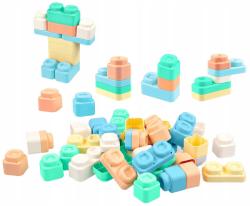 Stavebnice PlaySquish baby kostky silikonové 24ks měkké mačkací