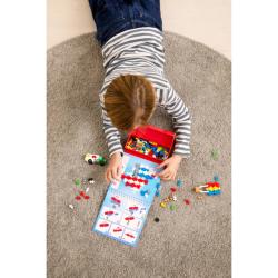 (stavebnice) Plus-Plus Doprava 125 ks Skládej podle čísel