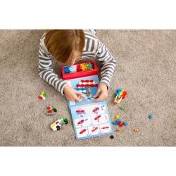 (stavebnice) Plus-Plus Doprava 125 ks Skládej podle čísel