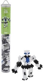(stavebnice) Plus-Plus Robot 2D/3D set 100 dílků v tubě plast
