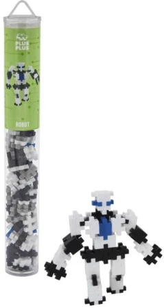 (stavebnice) Plus-Plus Robot 2D/3D set 100 dílků v tubě plast (stavebnice) Plus-Plus Robot 2D/3D set 100 dílků v tubě plast