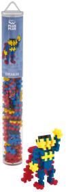 (stavebnice) Plus-Plus Superhrdina 2D/3D set 100 dílků v tubě plast