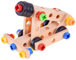 Stavebnice šroubovací konstrukční + dětské pracovní nářadí 80 dílů