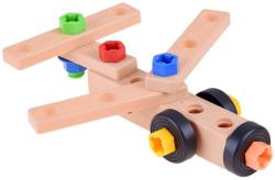 Stavebnice šroubovací konstrukční + dětské pracovní nářadí 80 dílů